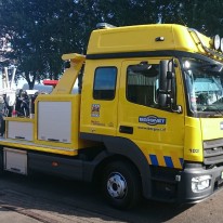 3 unieke takelwagens met zwenklepel