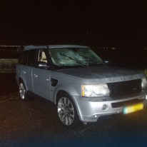 Berging auto te water Gooimeerdijk Almere