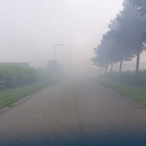 Berging voertuigen bij afgebrand gebouw De Hunze Dronten