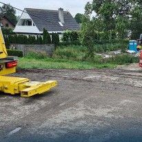 Vrachtwagen uit modder lostrekken Kostverlorenweg Amstelveen