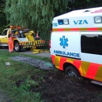 Bergnet bergt Ambulance
