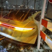 Autoschade na glijpartij