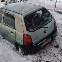 Auto lostrekken uit de sneeuw