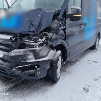 Autoschade door gladheid