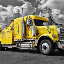 Freightliner tow truck