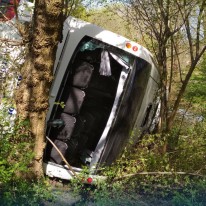 Bergingswerkzaamheden Zweedse touringcar Amsterdam