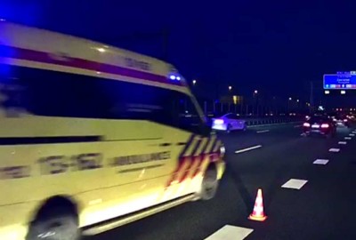 Ongeval met 4 auto's op A10 Li 17.1 - Bergnet Onderweg Ongeval met 4 auto's op A10 Li 17.1 - Bergnet Onderweg