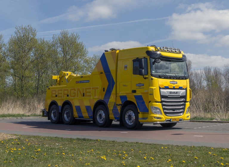 Nieuw in de vloot: DAF XF FAD 8x4 zwaar bergingsvoertuig