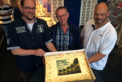 Jeroen, Wim & Frank zijn 12,5 jaar in dienst bij Bergnet Jeroen, Wim & Frank zijn 12,5 jaar in dienst bij Bergnet