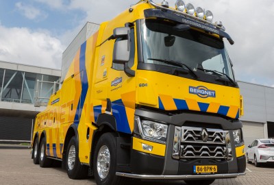 Nieuw in de vloot: Renault Trucks C 520 8x4 zwaar bergingsvoertuig